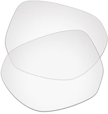 EZReplace Lenses Replacement for Oakley Pitchman R OO9439 Sunglasses (Polarized Lenses) - Fits Oakley Pitchman R Frame (Crystal Clear)