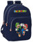 Safta M773 SUPER MARIO BROS - Mochila Escolar Infantil, Ideal para Niños de Diferentes Edades, Cómoda y Versátil, Calidad y Resistencia, 32x15x42, Unisex niños, Azul Marino, Estándar