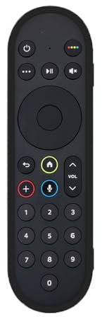 Fernbedienungshülle Kompatibel mit Sky Glass Remote, Fernbedienungshülle für Sky Q Voice EC101/Non-Touch/Touch/Mini/Box/Silber EC101 EC060 EC055 EC050 Fernbedienungsabdeckung