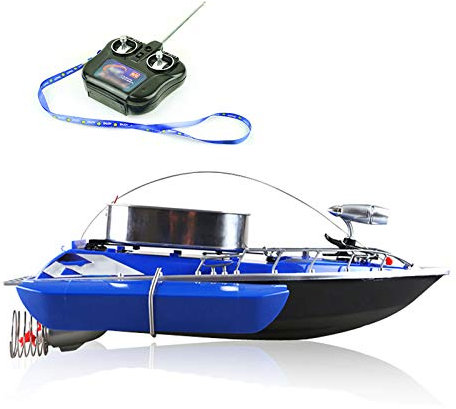 Pies o Manos de Silicona, Barco buscador de Peces, lancha rápida RC, Barco de Cebo, Casco de Carpa, Mini Barco con Control Remoto de 300 m, Barco de Carpa Ligero y de Juguete, Mode