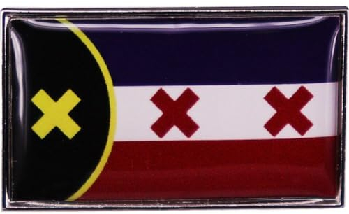 Lmanburg Flaggen Brosche Dreamteam SMP Emaille Pin Metal Badges Revers Pins Broschen Für Rucksäcke Schmuckzubehör