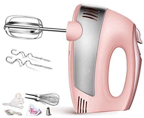 MaGiLL Frullino per Le Uova, frullatore ad Immersione per Cucina, Miscelatore Elettrico Portatile (Colore : Rosa) fine