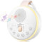 Easy@Home White Noise Maschine Baby - Tragbare Einschlafhilfe mit 34 beruhigenden Klängen Weißes Rauschen, Naturgeräusche & Schlaflieder Soundmaschine mit Nachtlicht Timer & USB-Aufladung