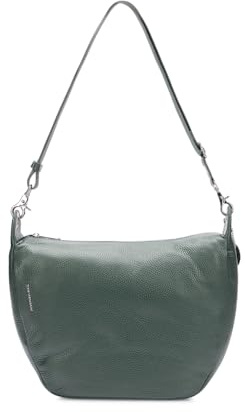 Mandarina Duck Leder Umhängetasche Mellow Leather Crossover Pine Green dunkelgrün