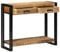 Table console vidaXL 90x33x75 cm en bois de manguier massif