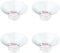 4pcs Flange Insert 17mm Compatible with Compatible with Momcozy M9/M6/M5/S12 Pro/V1 Pro/V2 Pro,for Spectra/Medela/MomMed/eufy/Lansinoh/Elvie Breast Pump,Replace for Momcozy Parts