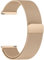 Wepro 22mm Metall Armband Kompatibel für Garmin Venu 3 Venu 2, Vivoactive 4 45mm, Forerunner 255 265, Magnet Mesh Ersatz Uhrenarmband Herren Damen für Amazfit Balance Armband, Galaxy Watch 3 45mm