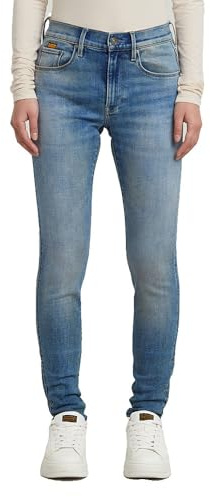 G-STAR Damen 3301 Skinny Jeans, Blau (Vintage Gold Digger D05175-C051-H117), 30W / 34L