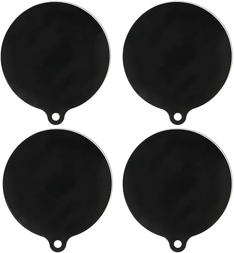 4 Pack Electric Induction Hob Protector Mat, Anti Slip Electric Protector Silicone Mat Reusable, Temperature Heat Insulated Mat, Electric Burner Scratch Protector for Pots and Pans