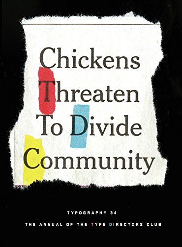 Typography 34: Designed by Chip Kidd. Ed.: Type Directors Club