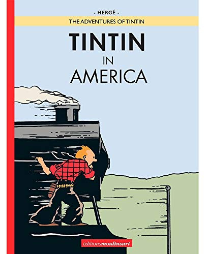 Álbum Las aventuras de Tintín T3 - Tintin in America color EN V1 (2020)