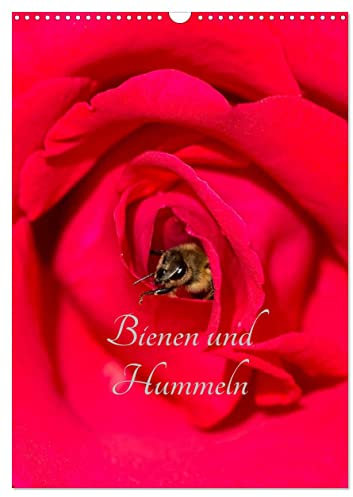 Bienen und Hummeln (Wandkalender 2025 DIN A3 hoch), CALVENDO Monatskalender