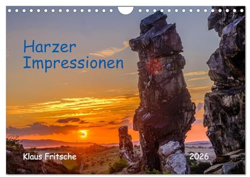 Harzer Impressionen - Natur, Kultur und Geschichte (Wandkalender 2026 DIN A4 quer), CALVENDO Monatskalender