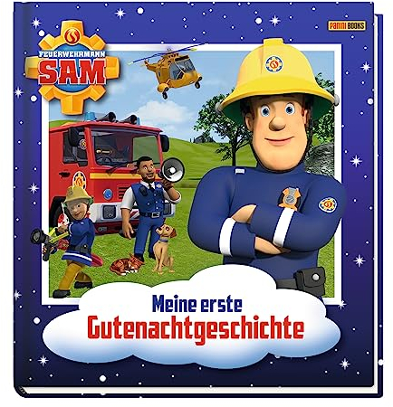Feuerwehrmann Sam: Meine erste Gutenachtgeschichte: Pappbilderbuch mit wattiertem Cover