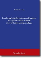 Landschaftsökologische Auswirkungen des Agrarstrukturwandels im Württembergischen Allgäu. Natur- und Umweltprobleme durch Nutzungsveränderungen seit ... - Streuwiesenflächenrückgang (AGRARIA)