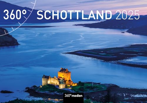 360° Schottland Broschürenkalender 2025