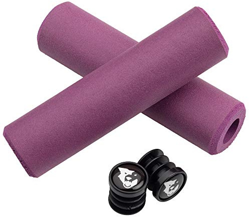 Wolf Tooth | Fat Paw Grips | 9.5mm | Purple | Bike Accessories Custom Parts Precision Engineered