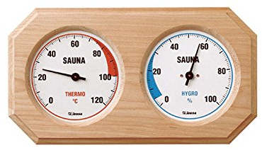 Holz-Sauna-Hygrothermometer