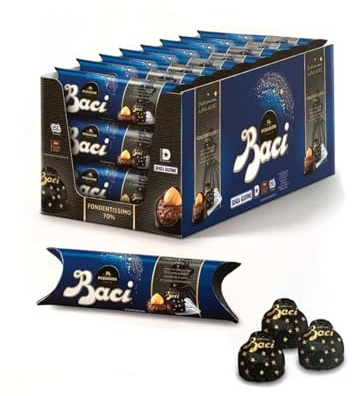 BACI PERUGINA FONDENTISSIMO TUBO 21PZ X 3