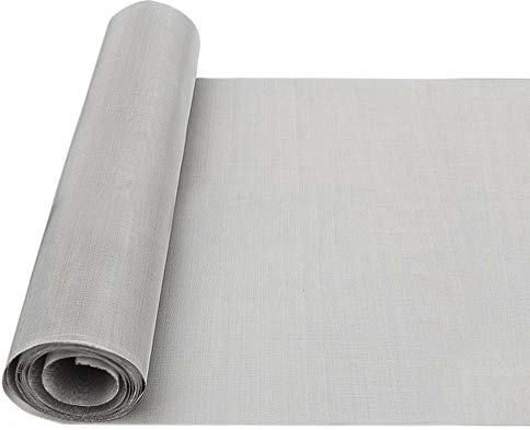 FYSL 120Mesh Maglia in Rete Metallica Maglia in Acciaio Inossidabile 304, Rete Metallica Maglia Piccola per la Rimozione la Filtrazione e la Separazione Della Polvere, 30 x 100 cm
