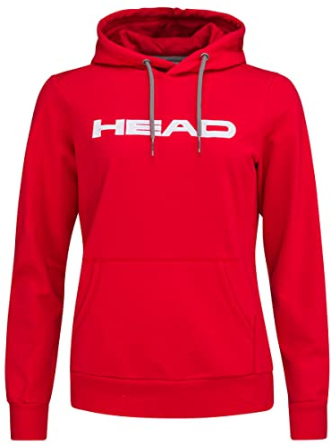 HEAD Club Rosie ROTES Damen Kapuzensweatshirt