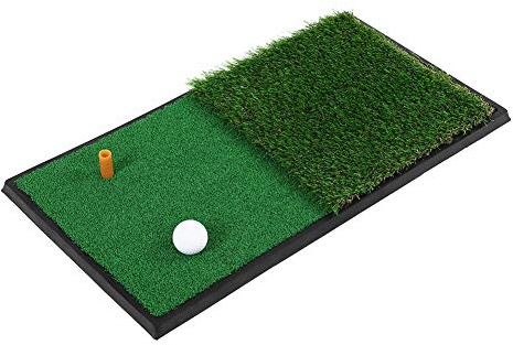 Tapete de Golf Premium para Práctica, Alfombra de Entrenamiento con 2 Tipos de Césped Artificial, para Jardín, Garaje e Interior