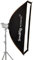 SMALLRIG Strip Softbox mit Quick Release Pressing Design, 30 x 120 cm (11,8 x 47,2) Bowens Mount Softbox mit Strahlgitter und Diffusoren für Studiobeleuchtung, RA-R30120-3931