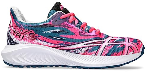 ASICS Jungen Gel Noosa Tri 15 Gs Sneaker, Hot Pink Lilac Hint, 39 EU