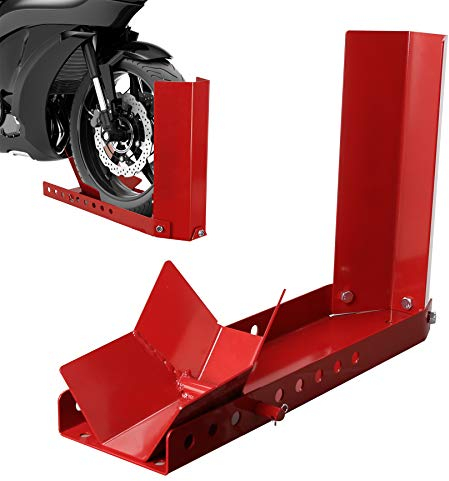 Herrselsam 1 support à bascule pour moto - Pour remorque - Pour roue avant et moto - Convient pour pneus de 8 à 24