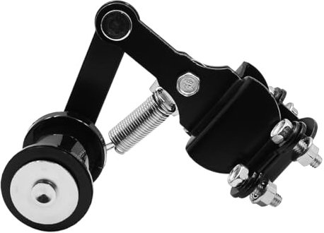 Tensor de cadena ajustable universal WANGCL para motocicleta, negro