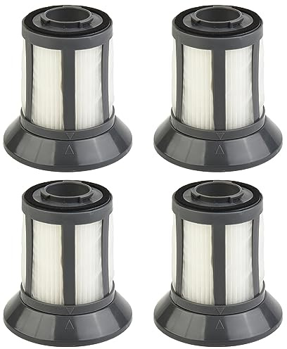 Donkivvy HEPA-Filter Ersatzfilter für Tesco VCBL15 VCBL17 beutelloser Zylinder-Staubsauger, Zentralfilter mit Staubschutz, 4 Stück