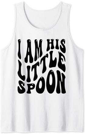 Valentine's Day Couple Outfit I'm His Little Spoon Big Spoon Tank Top