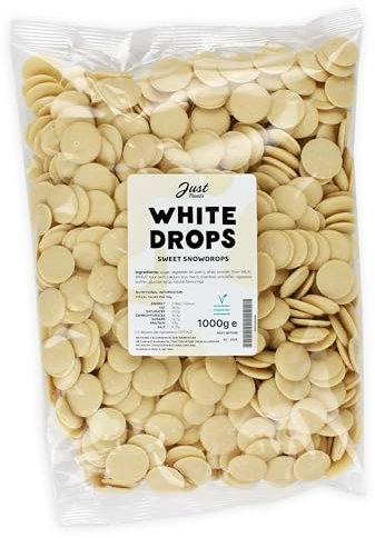 Just Treats White Drops (1kg Party Bag)
