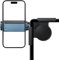 LANTU Support Téléphone pour Tesla Model 3 Model Y Model S/X, Induction Automatique AI 360° Réglable Support Électrique Accessoires Tesla pour iPhone, Samsung, Android et Plus