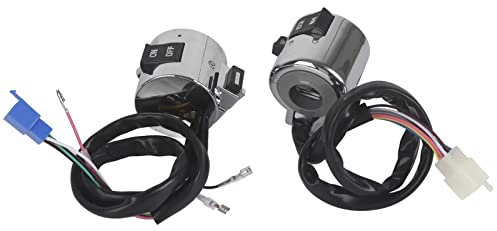 Tasto di controllo per manubrio moto moto torcia faro multifunzione 25 mm scooter moto fuoristrada,Interruttori di accensione