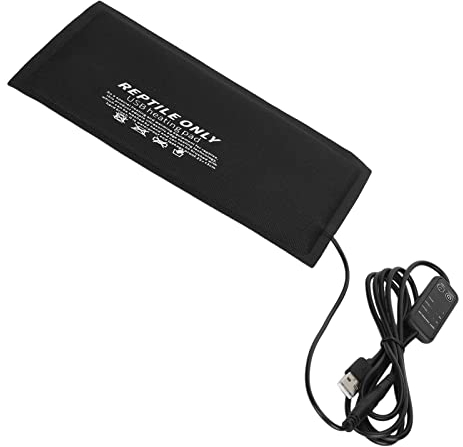 Ausla Reptilien Heizmatte mit USB-Temperaturregelung, Kleine Tiere, Schildkröten, Eidechsen, Heizkissen (M)