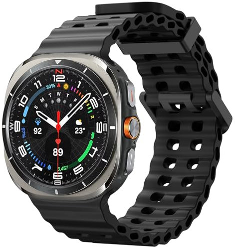 Cinturino Sportivo in Silicone Morbido, Traspirante per Galaxy Watch Ultra 47mm