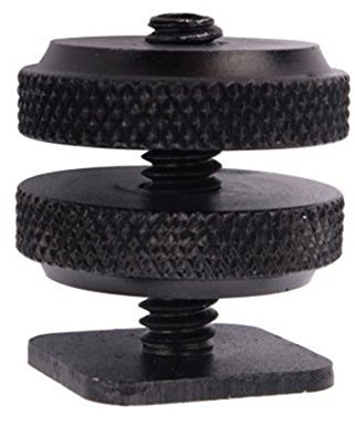 TYREE 1/4 inches Tripodschraube zu Blitzschuh-Adapter