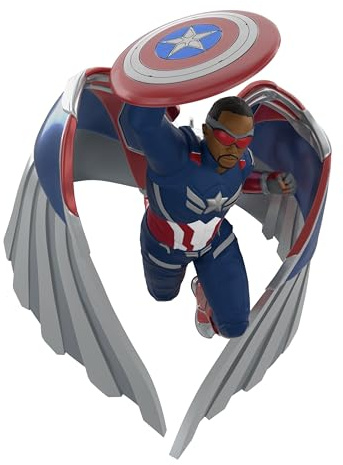 Hallmark Keepsake Christmas Ornament 2025, Marvel Studios Captain America: Brave New World, Gifts for Marvel Fans