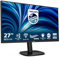 Philips 27B2U3601 27 Zoll QHD Monitor, 120Hz, IPS, 1ms MPRT Adaptive Sync Höhenverstellung (2560x1440,HDMI 1x 2.0,DP 1x 1.4, USB HUB) Schwarz/Rot