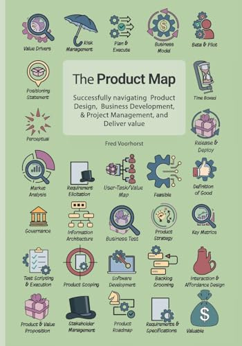 The Product Map: Successfully navigating Product Design, Business development & Project management, and Deliver value: Navigate Product Design, ... & Project Management and Deliver Value