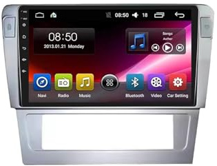 Car Radio para Volkswagen VW Passat B5 B6 B7 2004-2010 Android 15 9 Pulgadas Car Navegación con BT WiFi FM GPS Wireless Carplay Android Auto para, 4 Core 2G+64G
