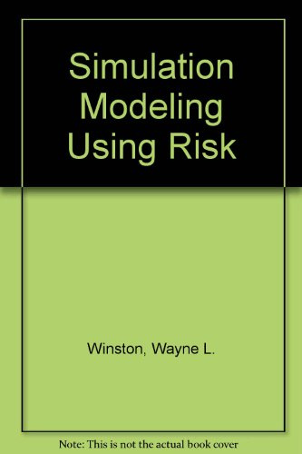 Simulation Modeling Using Risk/MS DOS 3.5 Disk