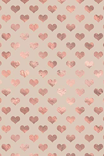 Rose Gold and Ivory Composition Notebook - Small Ruled Notebook - 6x9 Lined Notebook (Softcover Journal / Notebook / Diary) (6x9 Lined Softcover Notebook, Band 219)
