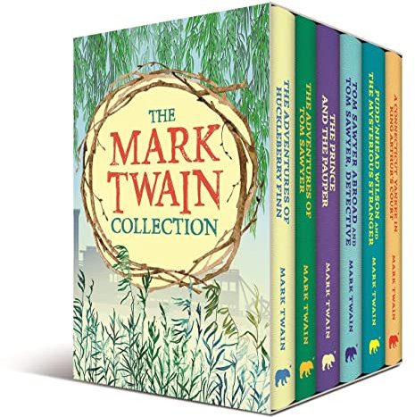 The Mark Twain Collection: Deluxe 6-Book Hardback Boxed Set (Arcturus Collector's Classics, 6)