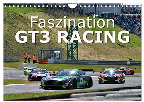 Faszination GT3 RACING (Wandkalender 2026 DIN A4 quer), CALVENDO Monatskalender: Spektakuläre Rennszenen einer exklusiven GT3 Rennserie am Nürburgring (CALVENDO Sport)