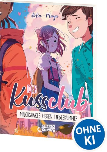 Der Kuss Club (Band 2) - Milchshakes gegen Liebeskummer: Die beliebte Comicbuch-Reihe jetzt als preiswerte Broschurausgabe - Für Pre-Teens ab 10 Jahren