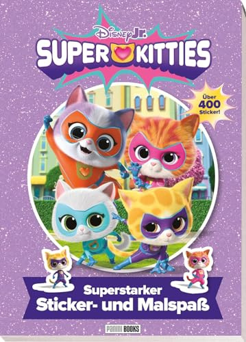 Disney Junior SuperKitties: Superstarker Sticker- und Malspaß: Sticker- und Malblock
