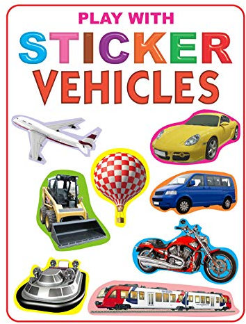 Play With Sticker - Vehicles (My Sticker Activity Books)