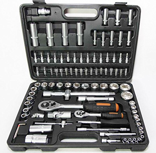 Mar-Pol Steckschlüssel Satz Ratschenkasten Nusskasten Werkzeug Koffer Set Nüsse (94tlg)